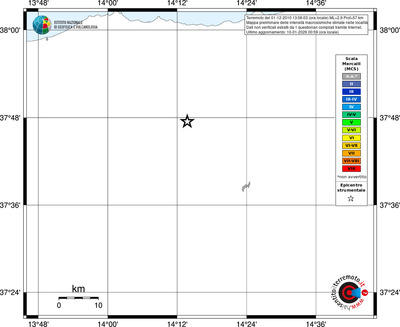 Mappa MCS - territori località