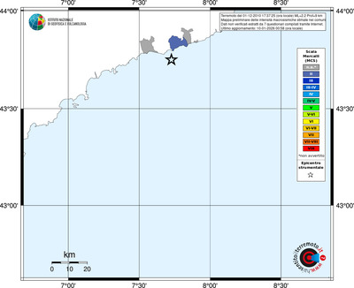 Mappa MCS - territori comuni