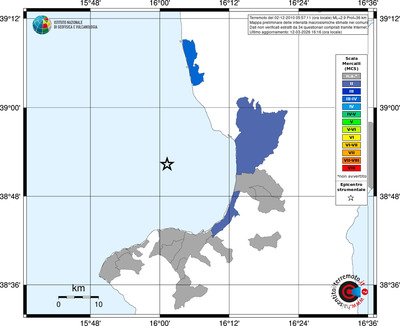 Mappa MCS - territori comuni