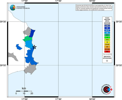 Mappa MCS - territori comuni