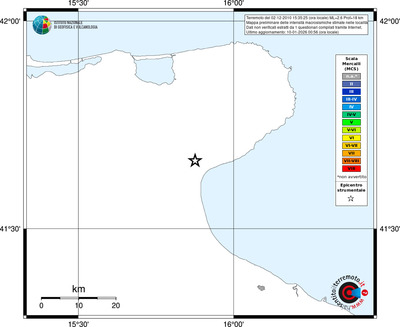 Mappa MCS - territori località
