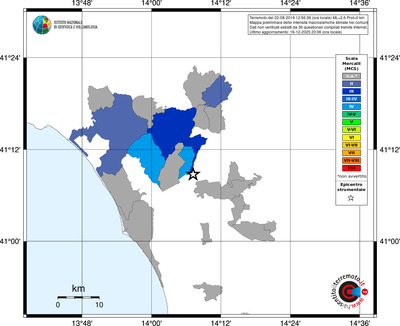 Mappa MCS - territori comuni