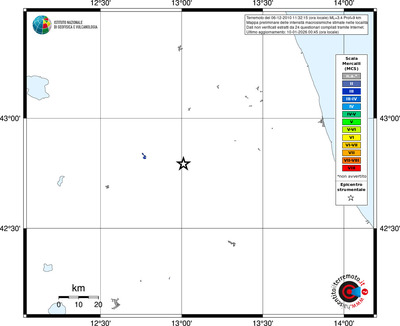 Mappa MCS - territori località