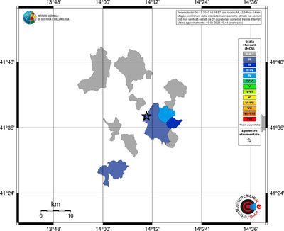 Mappa MCS - territori comuni