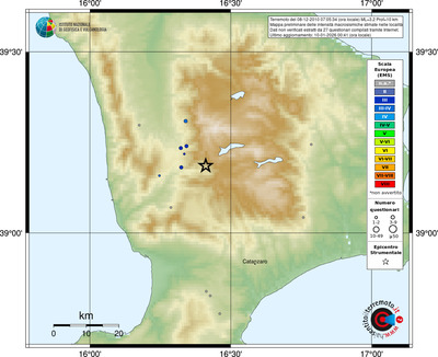 Mappa EMS - località