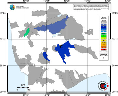 Mappa MCS - territori comuni