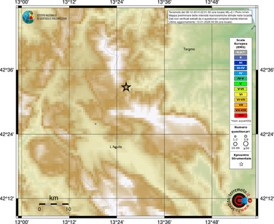 Mappa EMS - località