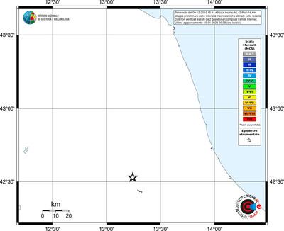 Mappa MCS - territori località