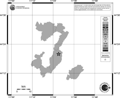 Mappa MCS - territori comuni