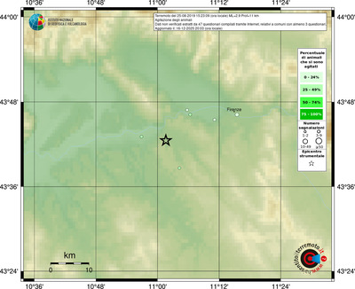 Mappa comuni con almeno 3 questionari