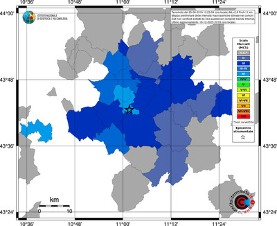 Mappa MCS - territori comuni