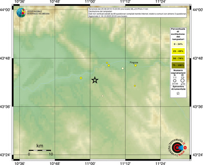 Mappa comuni con almeno 3 questionari