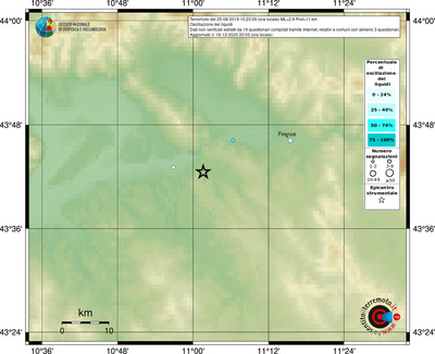 Mappa comuni con almeno 3 questionari