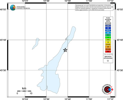 Mappa EMS - territori località