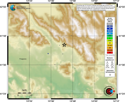 Mappa MCS - località