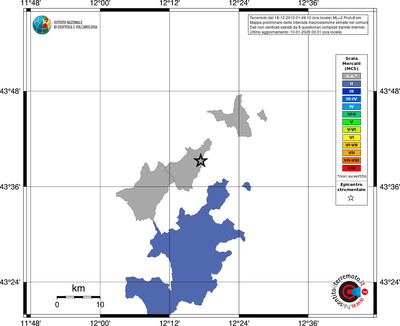 Mappa MCS - territori comuni