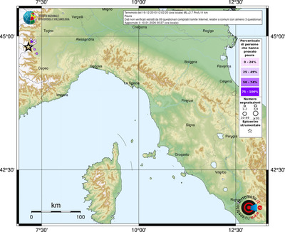 Mappa comuni con almeno 3 questionari