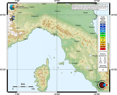 Mappa MCS - località