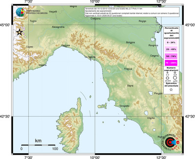 Mappa comuni con almeno 3 questionari