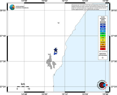 Mappa EMS - territori località