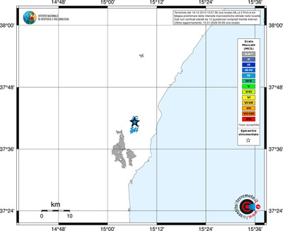 Mappa MCS - territori località