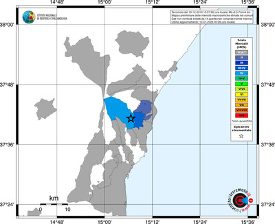 Mappa MCS - territori comuni