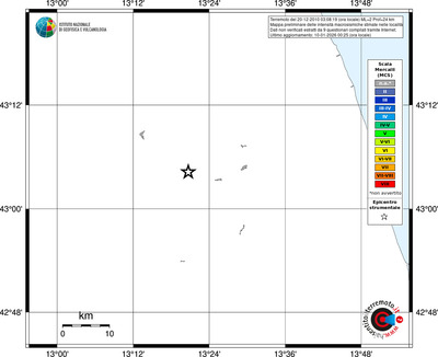 Mappa MCS - territori località