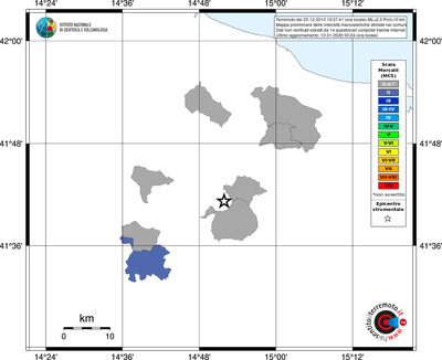 Mappa MCS - territori comuni