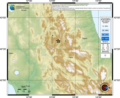 Mappa comuni con almeno 3 questionari