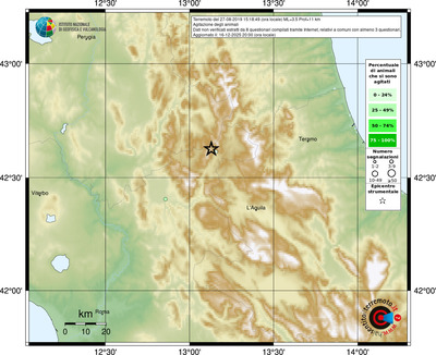 Mappa comuni con almeno 3 questionari