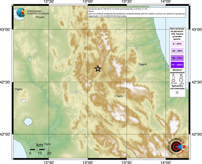 Mappa comuni con almeno 3 questionari