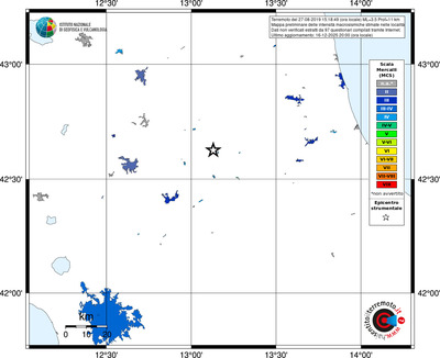 Mappa MCS - territori località