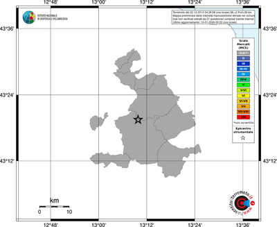 Mappa MCS - territori comuni