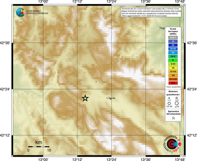 Mappa EMS - località