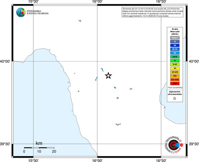 Mappa MCS - territori località