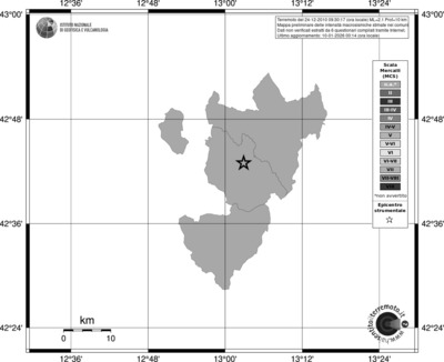 Mappa MCS - territori comuni