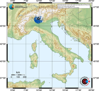 Area di invio delle email agli iscritti