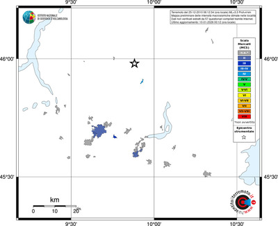 Mappa MCS - territori località