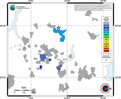 Mappa MCS - territori comuni
