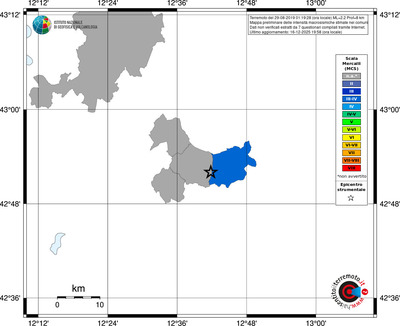 Mappa MCS - territori comuni
