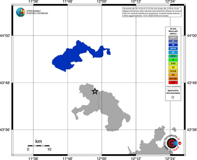 Mappa MCS - territori comuni