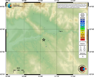 Mappa MCS - località