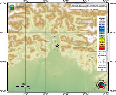 Mappa EMS - località