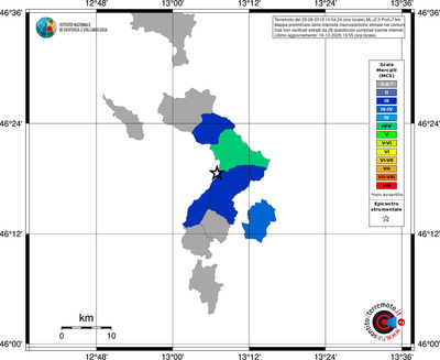 Mappa MCS - territori comuni