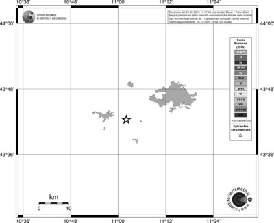 Mappa EMS - territori località