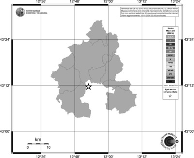 Mappa MCS - territori comuni