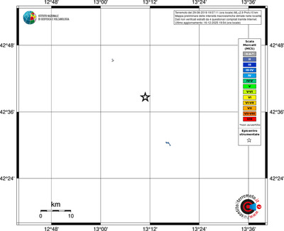 Mappa MCS - territori località