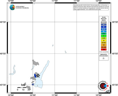 Mappa MCS - territori comuni