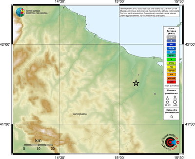 Mappa EMS - località