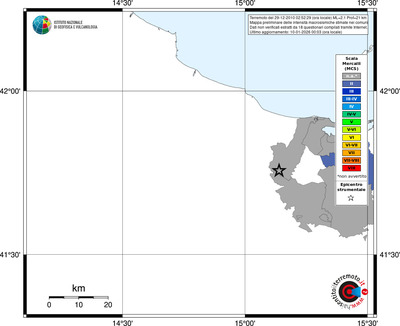 Mappa MCS - territori comuni